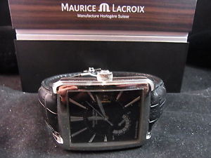 MAURICE LACROIX  PONTOS Herren Stahl  Box + Rechnung