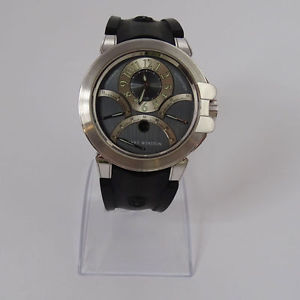 Harry Winston Ocean Triple Retrograde Chronograph Whitegold Wristwatch