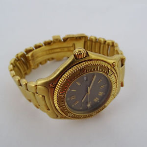 Ebel Discovery diver's 200 full yellow gold 38 mm Wristwatch