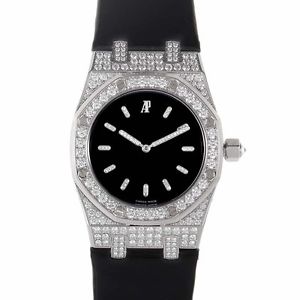 Audemars Piguet Royal Oak Ladies Tuxedo Watch 77220BC.ZZ.D004CU.01
