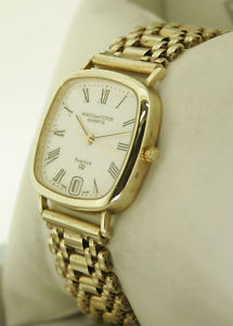 9ct Solid Gold Gents Solvil Titus Watch