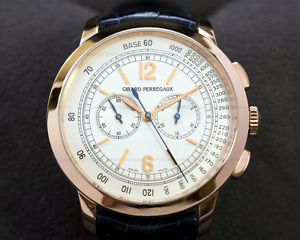 Girard Perregaux 1966 Classique Chronograph 18K Rose Gold 49539-52-151-BK6A B&P