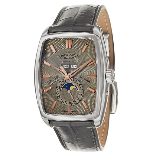 Armand Nicolet TM7 Complete Calendar Men's Automatic Watch 9632A-GS-P968GR3