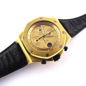 Audemars Piguet Royal Oak Offshore Chronograph 18K Yellow Gold Limited - RARE -