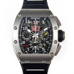 Richard Mille RM 011 Felipe Massa White Gold Skeletonized