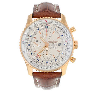 Breitling Navitimer Mundo R24322 18k Automático Oro Rosa Reloj Hombre
