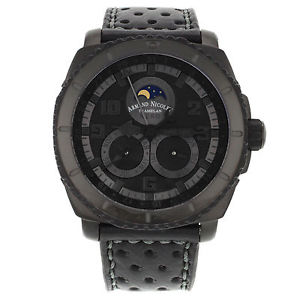 Armand Nicolet Nero T612N-NR-P160NG4 Titanio Orologio Automatico Da Uomo