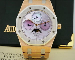 Audemars Piguet Royal Oak Perpetual RP25686/0/0944/51 Platinum/18K Diamond MOP
