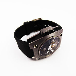 Wyler tourbillon black tantalum steel carbon fiber Wristwatch