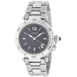 Cartier Pasha Seatimer W31017H3 Acciaio Inox Automatico Per Uomini Orologio