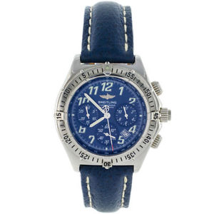 Breitling Windrider Chronoracer Rattrapante A69048 Quarzo Orologio Da Uomo