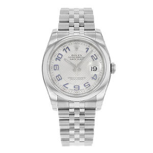 Rolex Datejust 116200 SDBLAJ Acciaio Inox Automatico Per Uomini Orologio