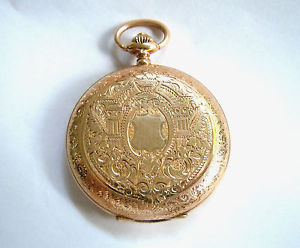 Rare antique 14K gold Watch SWISS made for imperial Russian 19 century