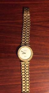 SOLID 14K Yellow GOLD MEN'S WATCH HEAVY 60 grams 34 MM gold face 7.5"