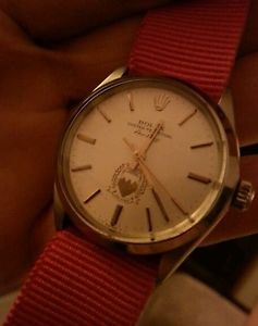 RARE ROLEX AIRKING BAHRAIN CREST ARAB LOGO DIAL