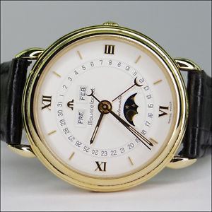 Maurice Lacroix Masterpiece Vollkalender Phase De Lune Automatik Ref. 13111