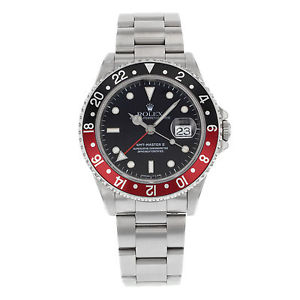 Rolex GMT Master II 16710 Acciaio Inox Automatico Per Uomini Orologio