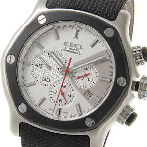 NIB Ebel 1911 Tekton BTR Automatic Chronograph, Ebel Authorized Dealer (30 Pics)