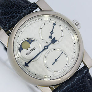 GOLDPFEIL FRANK JUTZI WEISSGOLD UHR NEU LIMITIERT 100 STÜCK