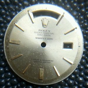 ROLEX DIAL SERPICO Y LAINO PARTS VINTAGE RARE