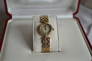 CARTIER PANTHERE LADY WATCH 18K GOLD AND DIAMONDS  - PERFECT CONDITION