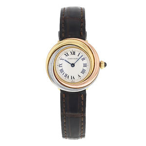 Cartier Trinidad 2357 18k Amarillo/Rosa/Oro Blanco Reloj De Cuarzo Mujer