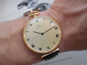 18k / 750 SOLID GOLD BUCHERER  WATCH  41mm