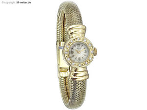 Herva "Damenuhr" Gold Vintage um 1950