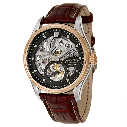 Armand Nicolet LS8 Men's Manual Watch 8620S-NR-P713BX2