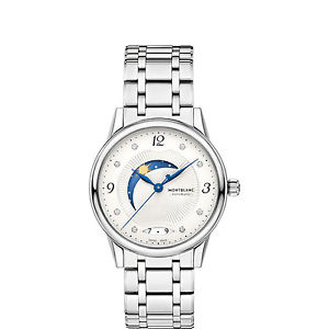 OROLOGIO DONNA MONTBLANC Bohème Day & Night AUTOMATICO 112501 WATCH DIAMANTI