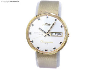 Mido "Ocean Star Chronometer H-B" Gold Box Papiere 1976