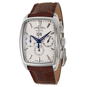 Armand Nicolet TM7 Big Date & Chronograph Men's Automatic Watch 9638A-AG-P968MR3