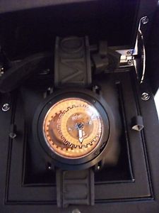 Ritmo Mundo Men's 202/2 Purple/Gold SS BLK Persepolis Dual-Time Automatic Watch