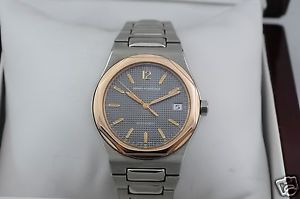 Girard Perregaux Laureato Ref. 8010 18K RG/SS automatic GP3100, 27 Jewels, mint