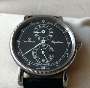 Chronoswiss Regulateur CH 1223 - Edelstahl - neuwertig