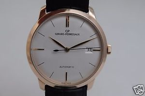 Girard Perregaux 1966 Classique automatic, 18K rose gold, Ref 49525, excellent