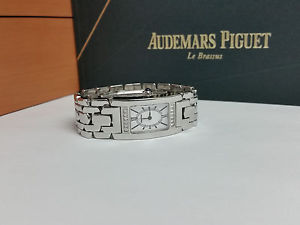 AUDEMARS PIGUET PROMESSE Ladies Stainless Steel Quartz Watch Diamond Bezel