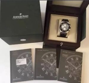 Mens Audemars Piguet Royal Oak Offshore - 2012 Model with Black Rubber Strap.