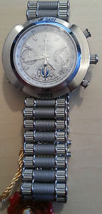 Original MONTEGA R9 Automatic Chronograph Chronometer All Steel Men's New