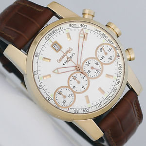 EBERHARD & CO. CHRONO 4 GOLD AUTOMATIK CHRONOGRAPH 40mm UHR Ref. 30058