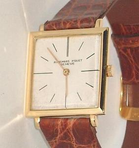 Men's Solid 18K Gold Audemars Piguet Swiss Made Dress Watch For Men - Serviced