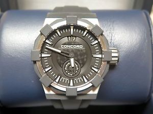 CONCORD CI BIG DATE STAINLESS STEEL REF. CC-01-5-14-1002-2542BLK  100% Complete!