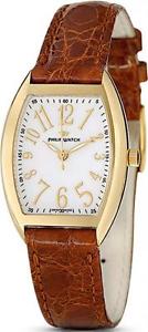 Wristwatch Philip Watch Gold Tradition Panama R8051850521 18k QX Leather Ladies