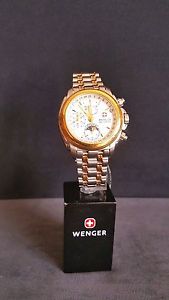 BRAND NEW OLD STOCK Wenger Classic Automatic Valjoux 7751 18k Gold  78179