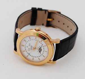 CONCORD 18K PINK GOLD  SWISS UHREN TRIPLE CALENDAR MOONPHASES 36MM