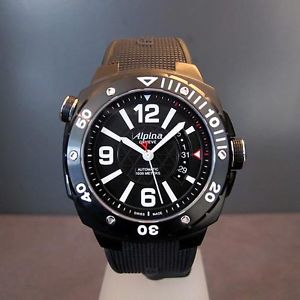 ALPINA AVALANCHE EXTREME DIVER 1000 BLACK SCHWARZ NEU UVP 2425€