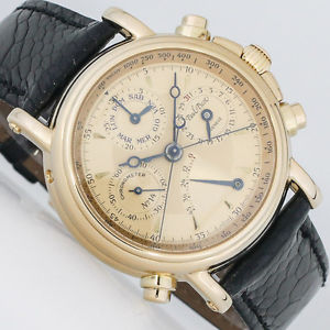 PAUL PICOT TECHNIKUM RATTRAPANTE DOPPELCHRONOGRAPH GOLD 40mm UHR Ref. 8888.102