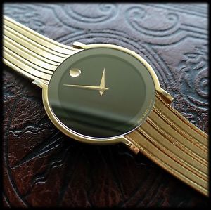 MOVADO Museum 18k Solid GOLD Limited edition 1/1 Unique Al Muftah Jewelry Quatar