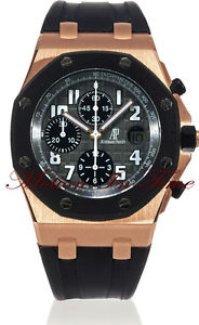 AUDEMARS PIGUET ROYAL OAK OFFSHORE ROSE GOLD RUBBERCLAD 25940OK.OO.D002CA.01