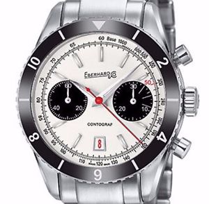 EBERHARD & CO. CONTOGRAF CHRONO WATCH 31069.3 / AUTHORIZED RETAILER  MSRP $5,750